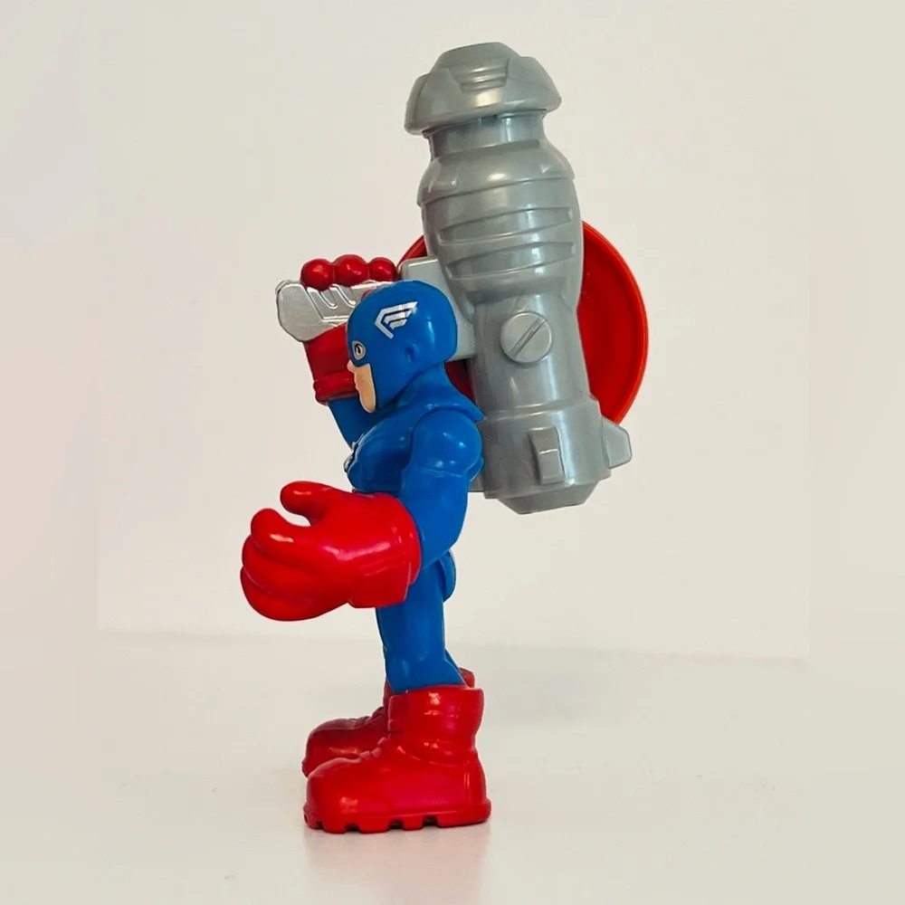 Captain America Superhero Action Figure - Blue and Red